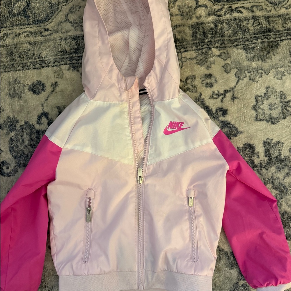 Nike Kids 3T Light Pink + Pink Raincoat